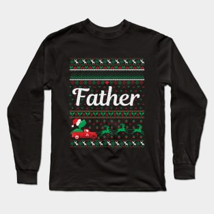 Father Christmas | Ugly Christmas Gifts for Fathers Long Sleeve T-Shirt